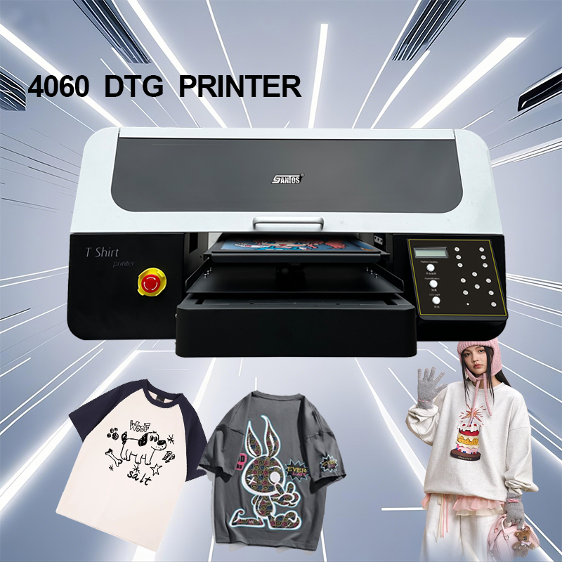 Commercial Printing Machine For Clothes - Stampante digitale per magliette modello 4060