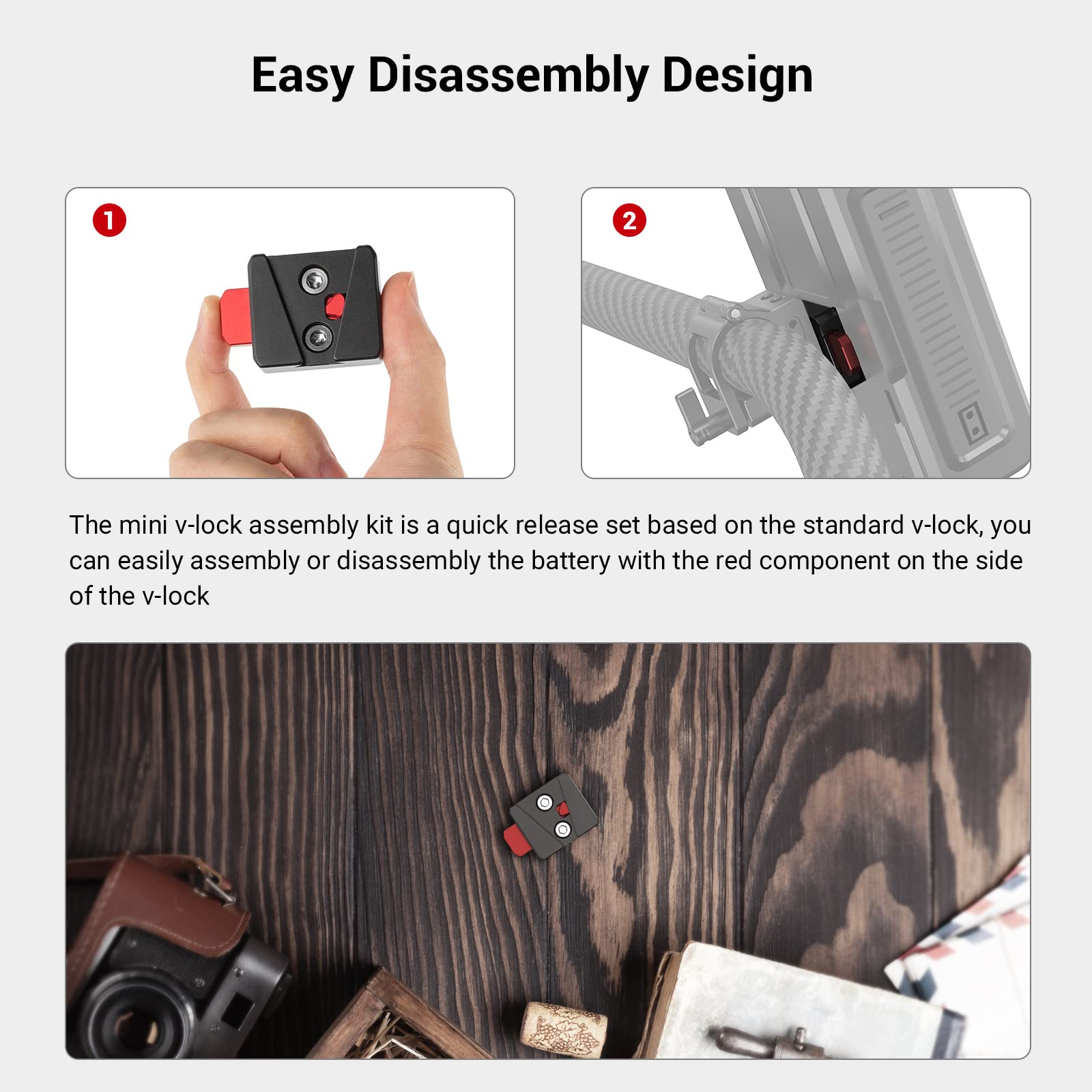 SmallRig Mini V-Lock Assembly  - Ctp Plate Making recensione e prezzo