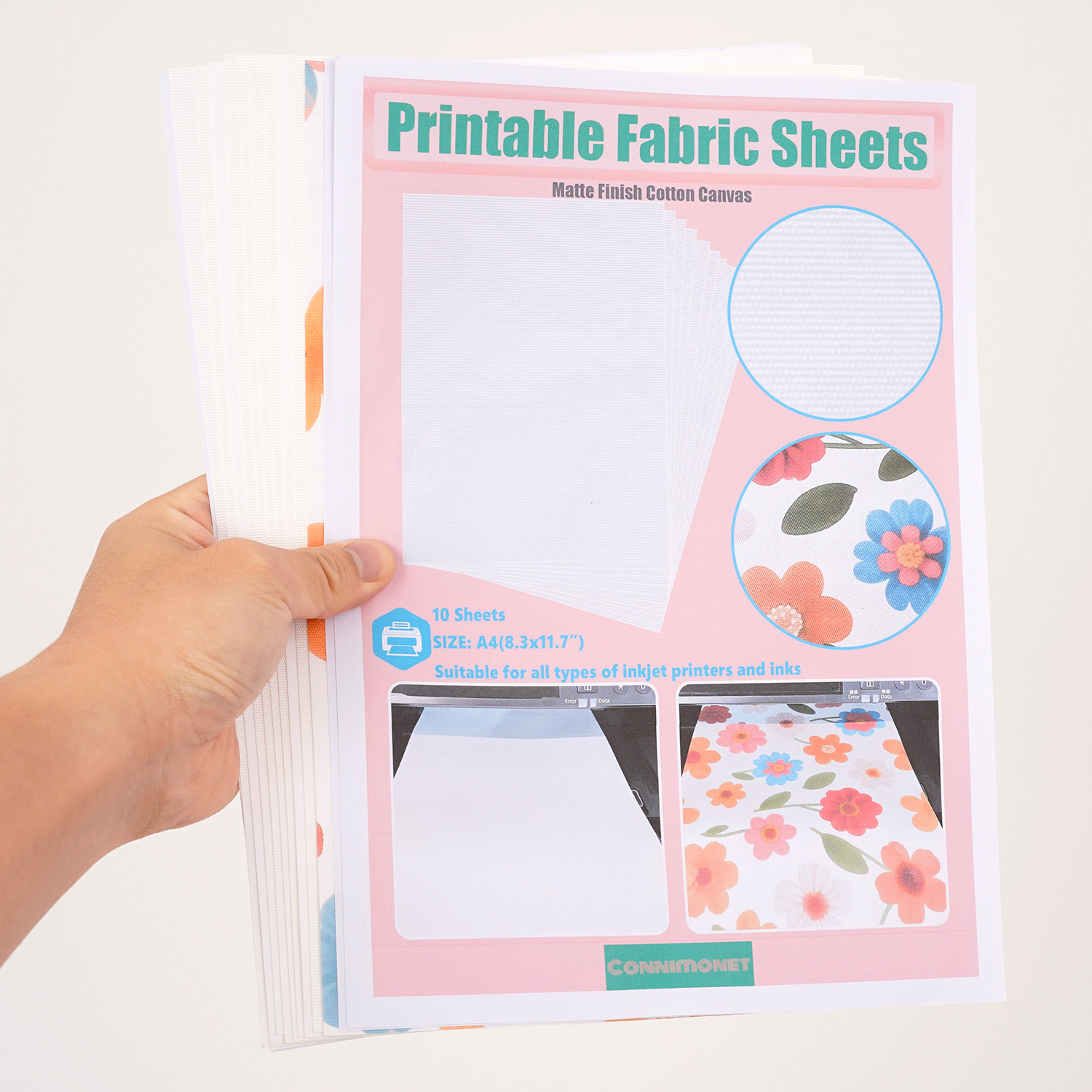 Tessuto di tela di cotone bian - Commercial Fabric Printing Machine recensione e prezzo