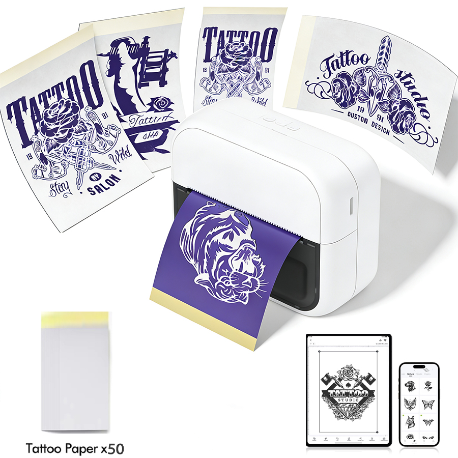 C50 Mini stampante per tatuagg - Commercial Book Printing Machines recensione e prezzo