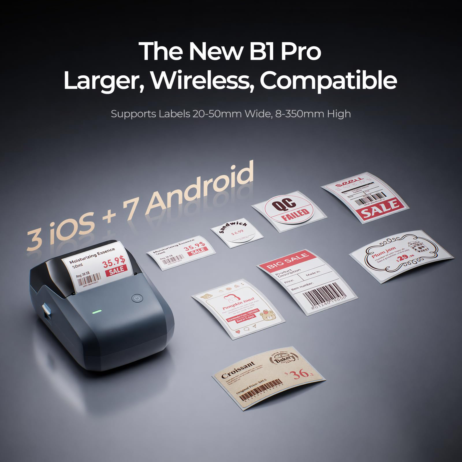 Niimbot B1Pro Label Maker Stam - Commercial Book Printing Machines recensione e prezzo