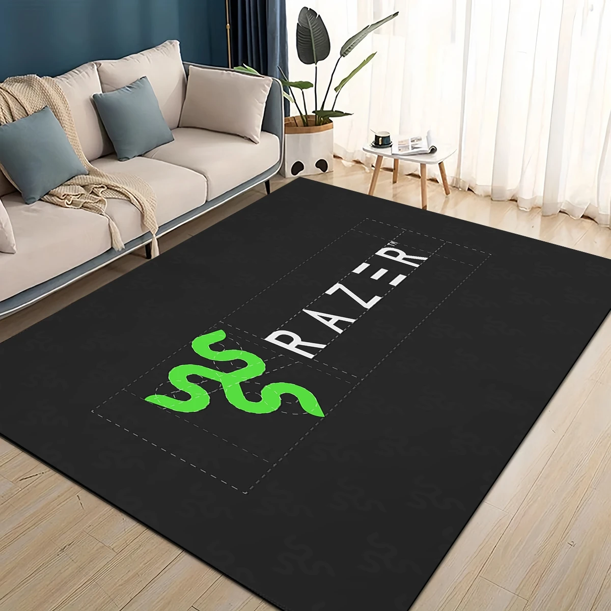 Tappeto 3D Razer Verde per Gam - Commercial Printing For Sale recensione e prezzo